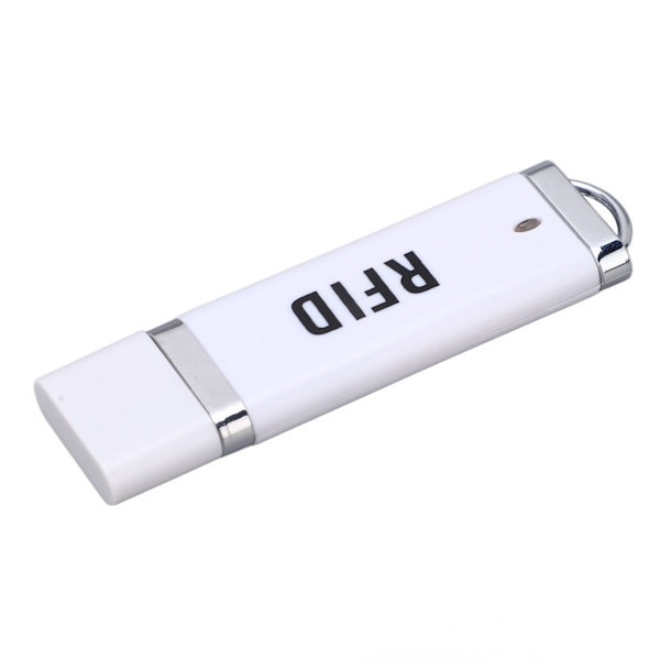 125KHz Bärbar RFID-läsare 5V 100MA U Disk Shape ID-kortläsare Plug and Play USB gränssnittsläsare för WIN för ANDROID
