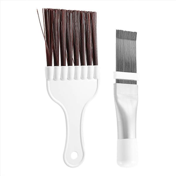 Air Conditioning Fin Comb Condenser Cleaning Comb Refrigeration Repair Tool Cleaning Brush Fin Comb Silvervit