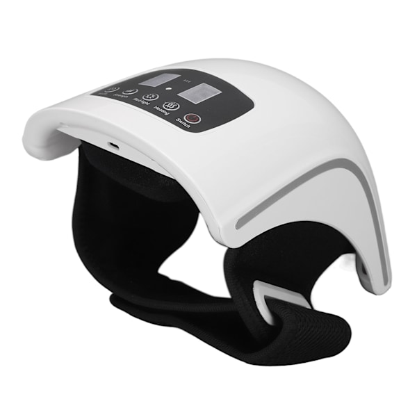 Trådløs knæmassager med varme, kompression, LED-skærm, infrarød vibration og æltning