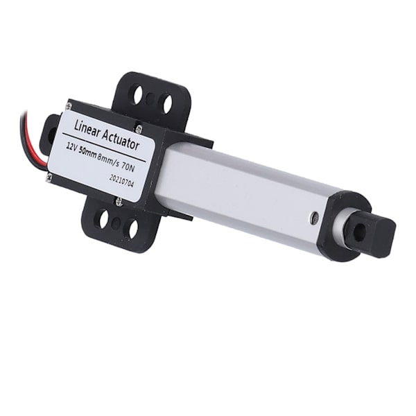 Lineær aktuator 50mm 12v DC lavstøj intern grænseafbryder Mini elektrisk lineær aktuatormotor til bilindustrien8mm/s-70N