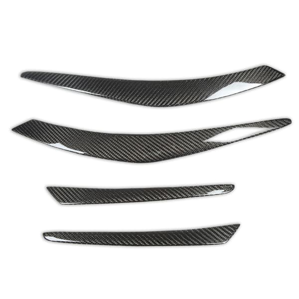 4 stk. baklyktbryn i karbonfiber, erstatning for Mazda CX‑5 2012‑2017