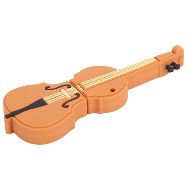 Violin-formet USB-stick - Flot hjemmekontor USB-flashdrev til lagring af musikdata 16 GB