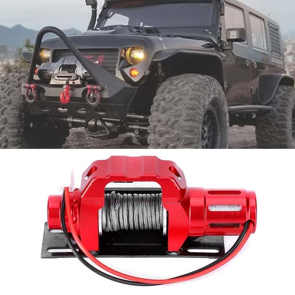 RC Crawler Aluminiumslegering Simulation Elektrisk Spil Tilbehør Passer til TRX4 1/10 RC Bil