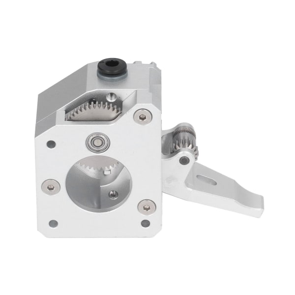 Dual Gear Extruder Metall Silver MK8 3D-skrivare tillbehör ersättningsdel för Prusa I3 Mk3 Vänsterhänt