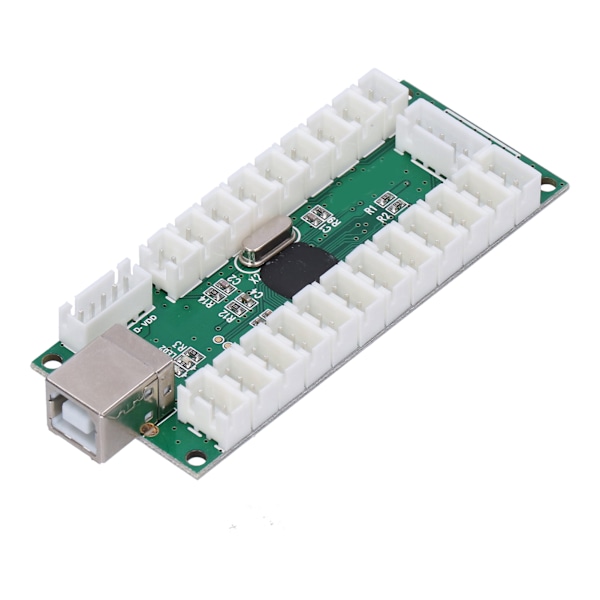 QM070912 Arcade-spil DIY-sæt med LED-arcadeknapper Ingen forsinkelsesencoder til Raspberry Pi DIY-projekter