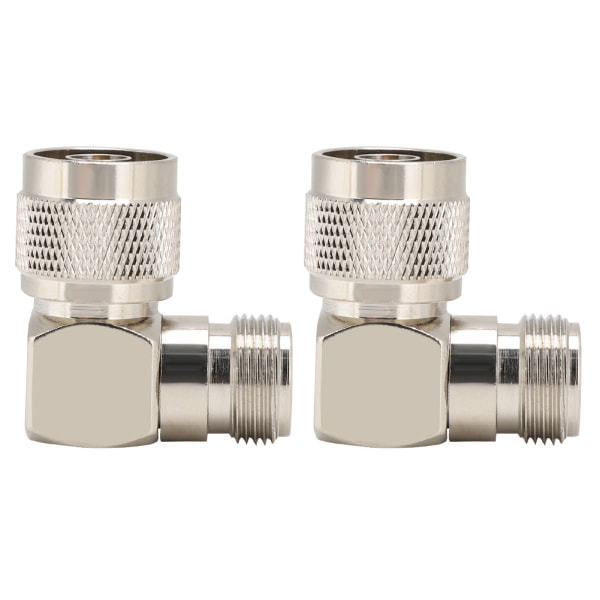2 STK N han til N hun albue adapter RF koaksial adapter stik til radioantenne