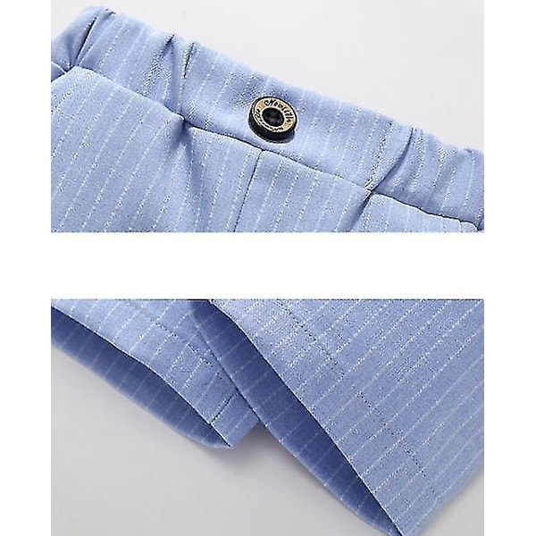 Sort Baby Drengenes Formelle Smokingdragt til Gentleman Bryllupsoutfit