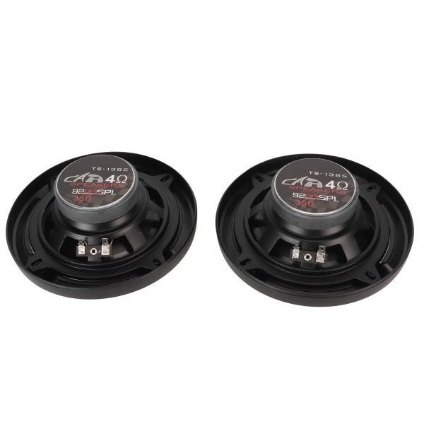 2 kpl 350 W koaksiaaliset auton kaiuttimet Lämmönpoisto 92 dB Herkkyys 4 Ohm Omni-suuntainen stereoääni autotorvi kuorma-autolle