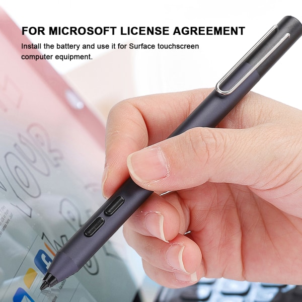 Nettbrett Smart Stylus Universal Pen Fit for Microsoft Surface Pro 3 4 5 G Book GoDark blå