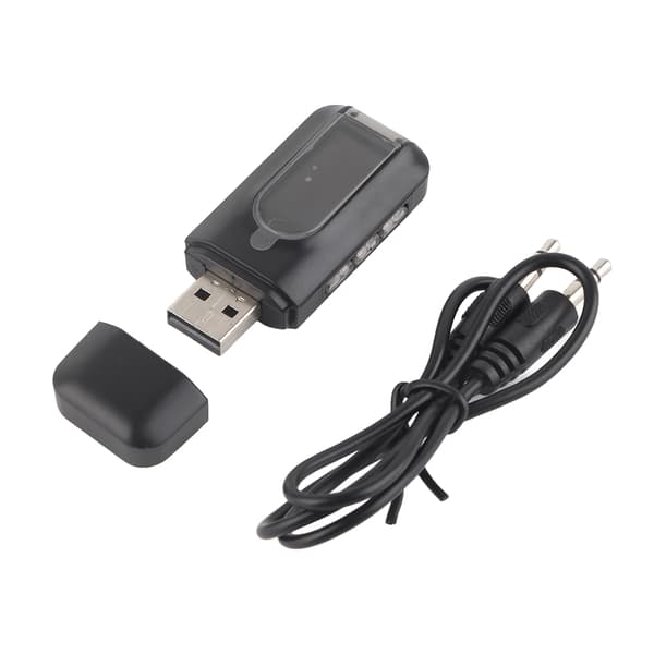 2 i 1 USB BT-adapter LCD-skærm RX TX-tilstand 200 Mbps 10 m afstand BT 5.0-sender/-modtager til tv-computer
