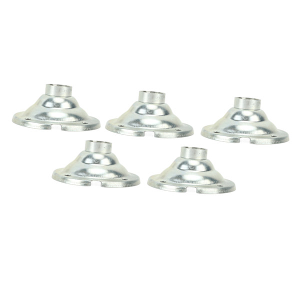 5 st Minlampa Skärm Inre Gänga G3/4 Belysning Lampskärm Järn Lager Lamphållare för Fabrik 10 cm G3/4 Rör