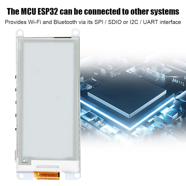 TTGO T5 V1.3 ESP32 2.9 tuuman EPaper Plus E-muste näyttökehityskortti TF-korttipaikalla
