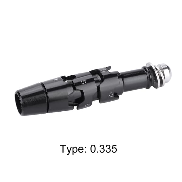 Slitstark Golfskaftadapterhylsa av aluminiumlegering för Big Bertha Alpha 815 (0.335)