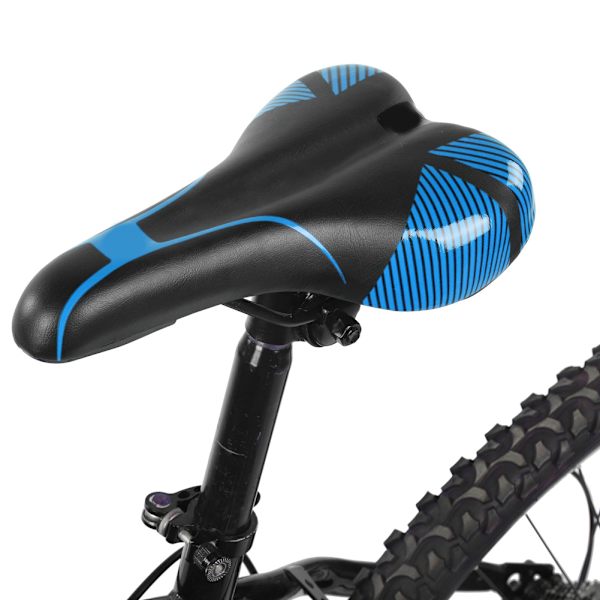 Svamp, halkfri cykelsits, sadelbytestillbehör för mountainbike (blå 113 cykelsadel)