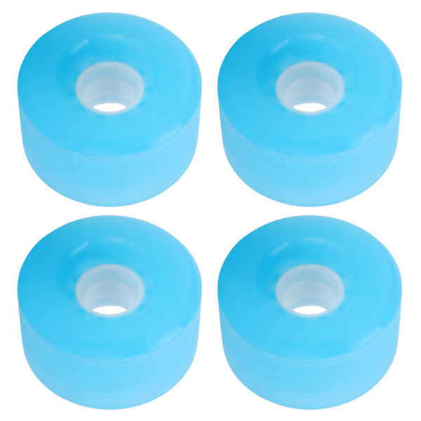 PUENTE 4 stk. 70x42mm skateboardhjul 80A Longboard Cruiser hjul reservedele blå