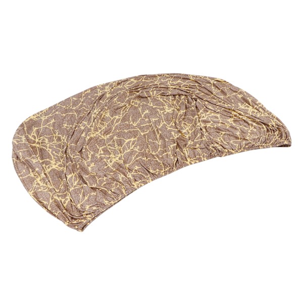 Elastisk Sofaovertræk Polyester Fiber Møbelbeskytter Stue Dekoration Lys Tan 3 Personers