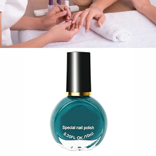 Nagellack 10ml Mättad Ljus Färg Elegant Stil Snabbtorkande Långvarigt Snabbtorkande Nagellack E049-18