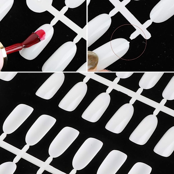 DIY Manikyr Tillbehör: Oval Nagelstift Displayställ