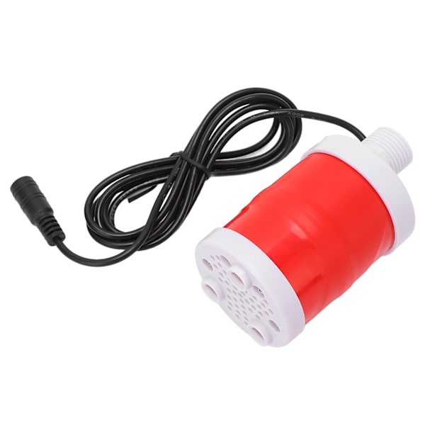 Nedsenkbar pumpe 6m utløpsløft DC børsteløs motor 12V 20W 700L/t Lavt støy for hjemmet