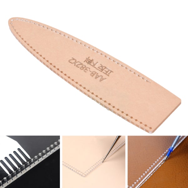 DIY Akryl Pen Case Taske Making skabelon Håndlavet læder Craft Design Stencil