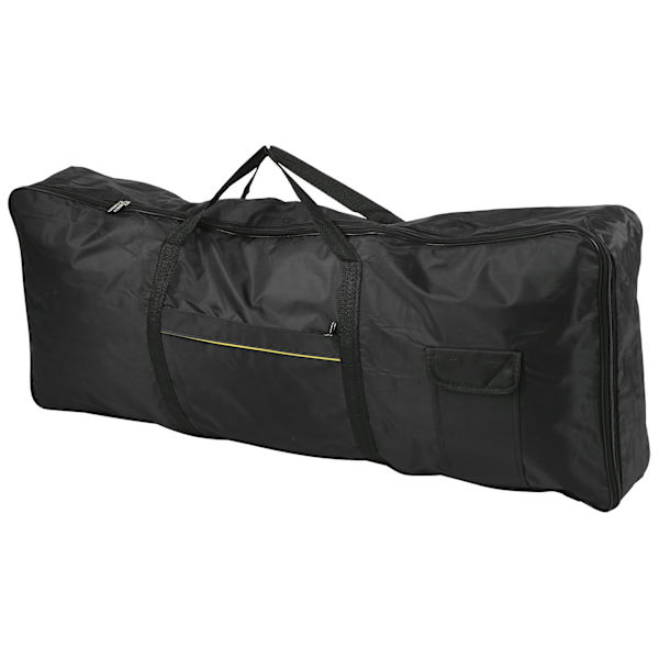 Keyboardväska med 61 tangenter Elektronisk orgel Piano Case Vattentät Oxford-duk svart