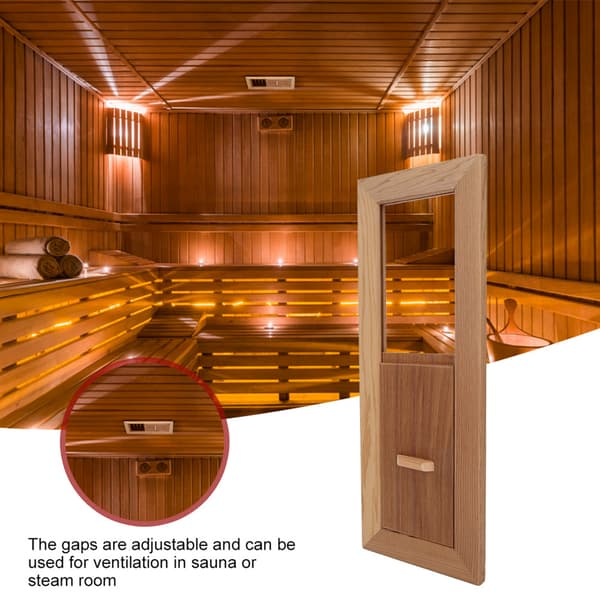 Dampbad Sauna Rum Luftventilationspanel Luftventilationsgitter Saunatilbehør