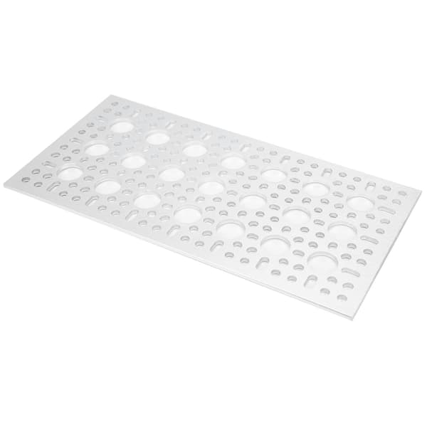 Rutnätsvägg Mesh Panel Display Mönster Hålplatta Industriella Kontrollkomponenter 3123‑0096‑0192