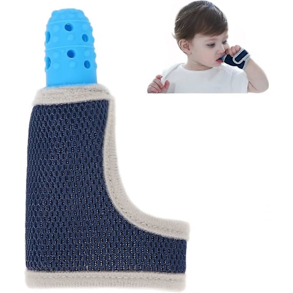 Baby Stop Tommelfinger Sutte Fingerbeskytter, fødevaregodkendt Silikone Stop Sutte Handske