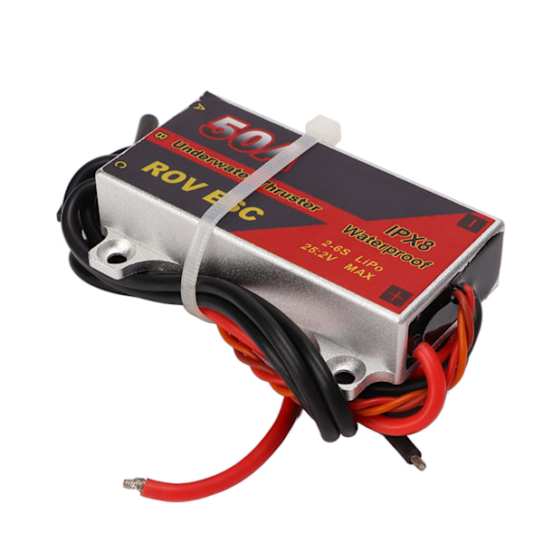 Borstlös ESC 50A IPX8 Vattentät Förseglad PWM Signal Undervattens Thruster ESC för Inner Rotation Motor