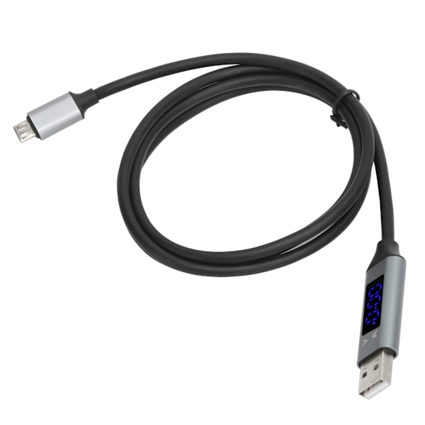 3A nopea latauskaapeli LED-jännitevirtanäyttö USB-kaapeli Android IOS TypeC:lle (Androidille)