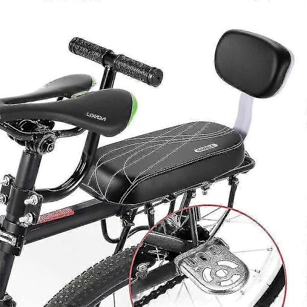 Polkupyörän tarvikkeet Osat Bicicleta Polkupyörän takapenkki Satula Polkupyörän lastenistuin selkänojalla ja -DGJR-kahvalla