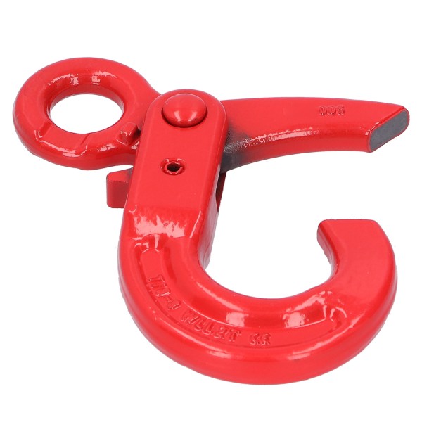 Slipkrog Safty Lock Eye-type Selvlåsende Rotation Løftning Rigning Bugserkroge G80 2T