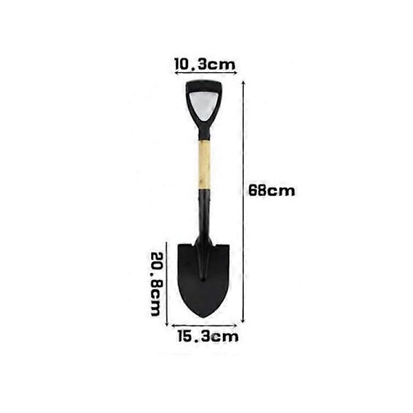 68 CM METALLINEN LEIRINTÄLAPIO - Monipuoliset työkalut ulkoiluun ja autoiluun