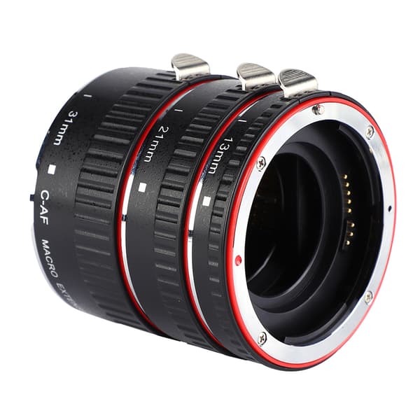 Auto Focusing Makro Forlænger Linser Adapter Ringe Sæt til Canon EF S Linse