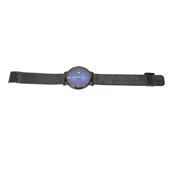 Män Blue Dial Quartz Watch Bärbar Fashionabla Elegant reptålig vattentät watch för affärsresa