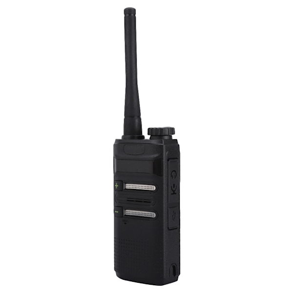 Bærbar håndholdt toveis radio 3W UHF 400-470MHZ 16 kanaler Walkie Talkie (EU-kontakt)