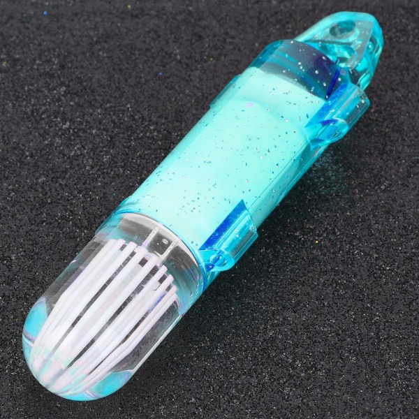 Mini vanntett LED Fish Lure Undervannsfiskelys Attraktiv blinkende lampe (blå)