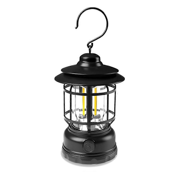 Campinglampe Specialteltlampe Cob Genopladelig Håndholdt Lampe Husholdnings Retro Hestelanterne ZD B2 EE