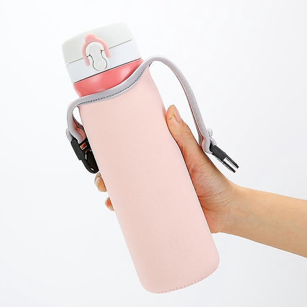 Neoprenisolerad Vattenflaska Sleeve Cozy för Glasflaskor