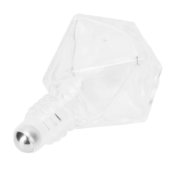 Professionell Glas Parfym Rollerflaska Bärbara Eterisk Olja Roll On Flaskor 8ML Svart Lock