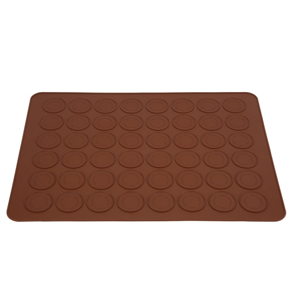 48 Hål Silikon Macaron Cake Pad Bakplåt Ugn Non-Stick Matt Verktyg Gör själv kökstillbehör