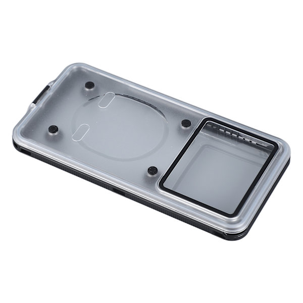 Vattentätt telefonfodral med snöre, mobiltelefonfodral för iPhone 14 13 12 11 Pro Max för iPhone Xs Xr 8Plus Svart