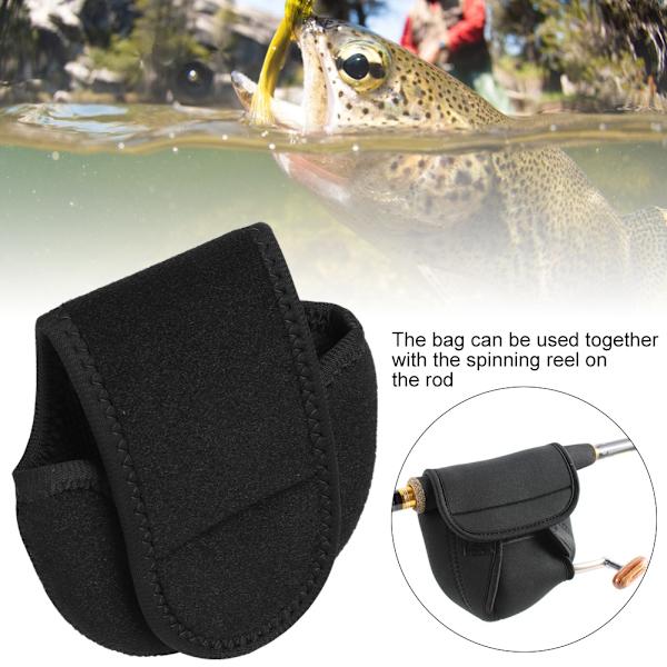 Letvægts fiskehjulstasker Reel beskyttelsesdæksel Spinning Reel Beskyttelsesetui Pouch Fisketilbehør Dryphjul Beskyttelsescover