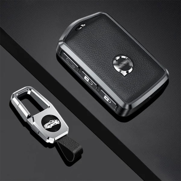 Volvo Smart Car Nøglering - Sort - Til XC60 S90 S60 XC40 XC90 V60 V90 Black