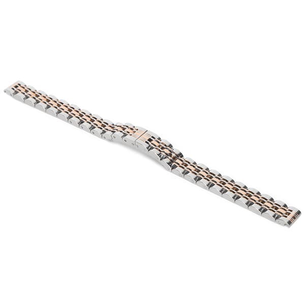 Urrem i rustfrit stål, urarmbånd, udskiftningsrem, urtilbehør 12 mm / 0,47 tommer
