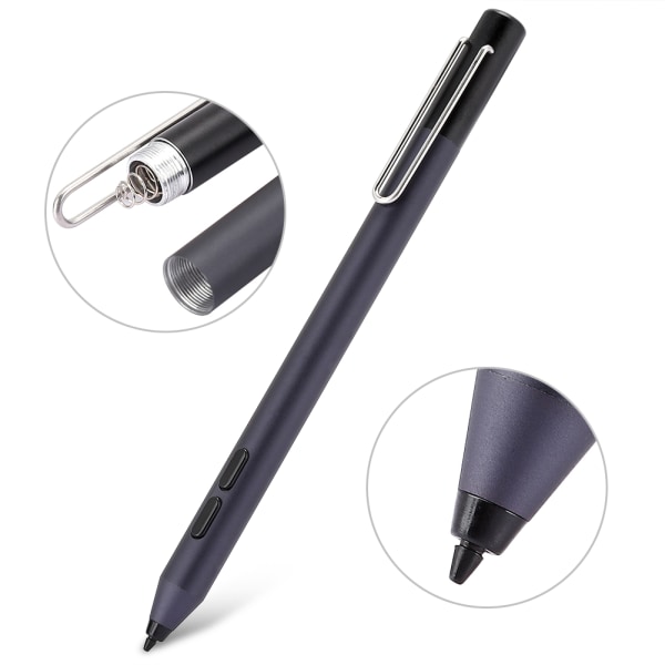 Tablet Smart Stylus Universal Pen Fit for Microsoft Surface Pro 3 4 5 G Book GoTummansininen