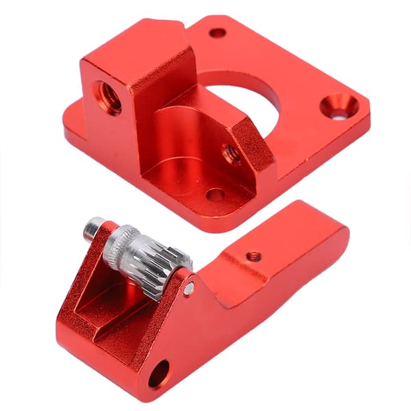 3D Printer Ekstruder Kit CR‑10S Dobbelt Glideskinne Samling Rød Ekstrudering 1,75 mm Forbrugsstoffer