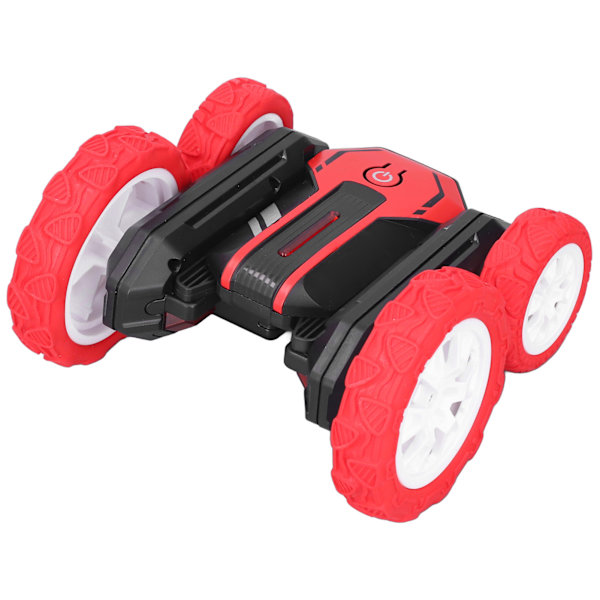 RC-tempputyökaluauto, lapset, 2,4 GHz, kaksisuuntainen, 360 asteen pyöriminen, kauko-ohjattava auto, syntymäpäivälahja, punainen