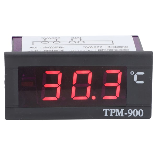 Mini LCD digital temperaturpanelmätare Termometer temperaturindikator -40℃ - +110℃