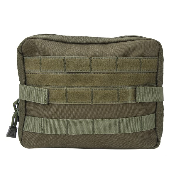 Canvas Outdoor Portable Tactics Opbevaringstaske Enkeltsidetaske til Jagt Camping FishingGreen